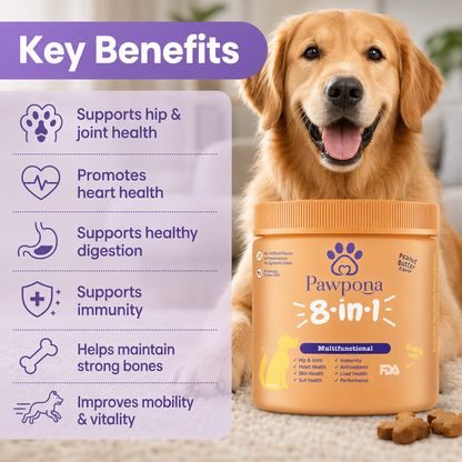 Healthy probiotic dog treats