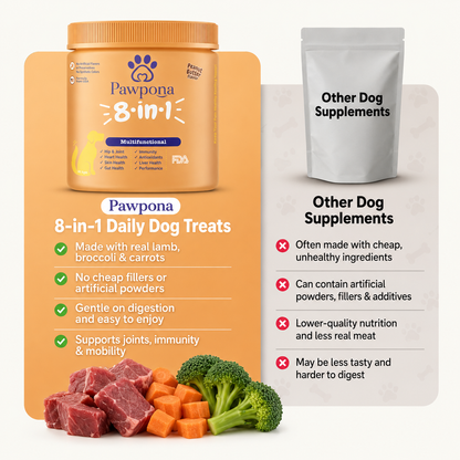 Healthy probiotic dog treats